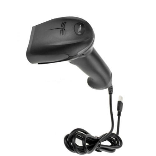 LECTOR CODIGO BARRA USB SIN PIE NETMAK LC401