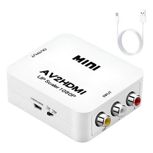 CONVERSOR  3 RCA H / HDMI H