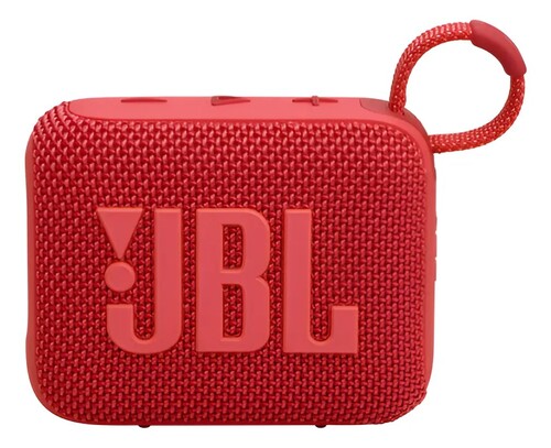 PARLANTE BT JBL GO 4 SUMERGIBLE ROJO