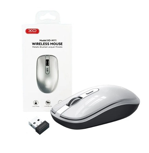MOUSE WIRE XO M11 PLATEADO