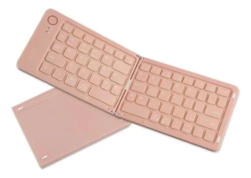 TECLADO BT CMK-B023 PLEGABLE ROSA