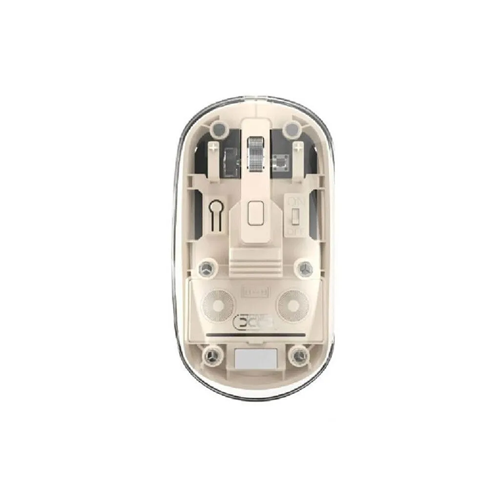 MOUSE WIRE BT XO XO-M12 BLANCO TRANSPARENTE