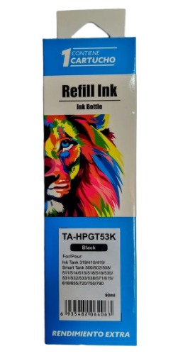 BOT. ALT. HP GT52 CYAN PREMIUM 90ML P/L210/