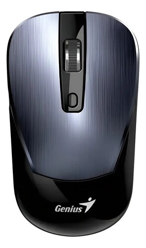 MOUSE WIRE GENIUS NX7125 GRIS ACERO