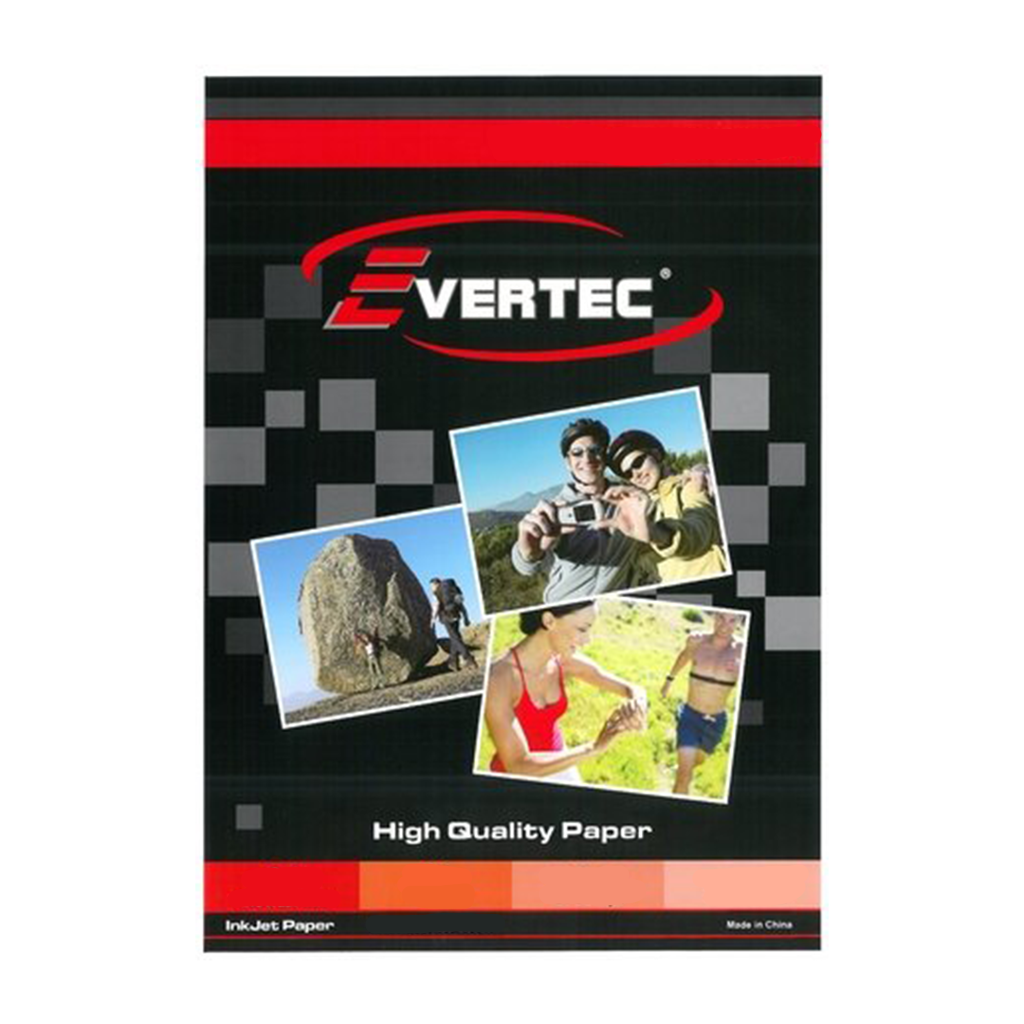 PAPEL 210G FOTO GLOSSY EVERTEC 100H