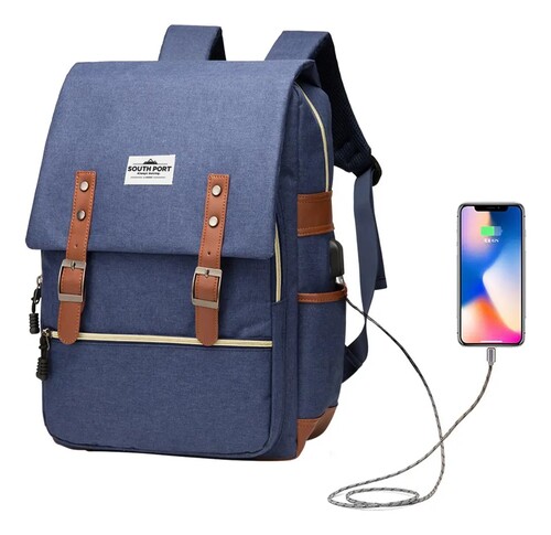 MOCHILA P/NOTEBOOK 15.6 GADNIC AZUL