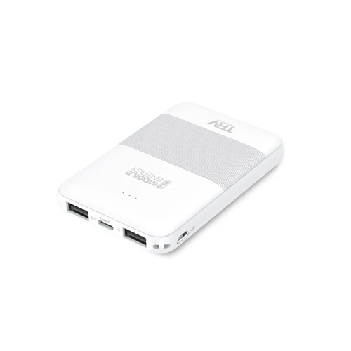 CARGADOR PORT. POWER BANK TRV 10000mAh USB-C BLANC