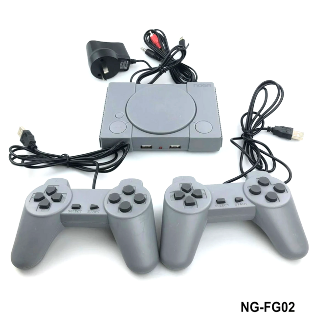 CONSOLA GAMER 8 BIT NOGA 110 JUEGOS C/ JOYSTICK