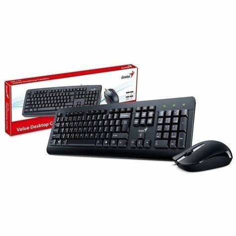 KIT TECLADO/MOUSE USB GENIUS KM160