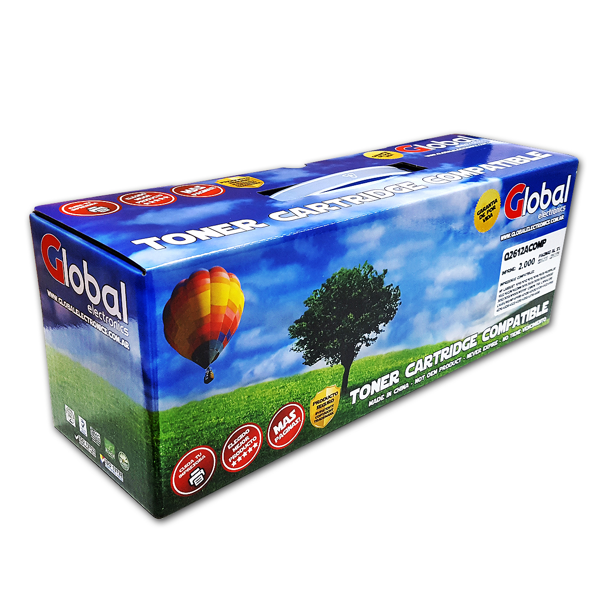 TONER ALT. HP CF411A CYAN GLOBAL P/452/477