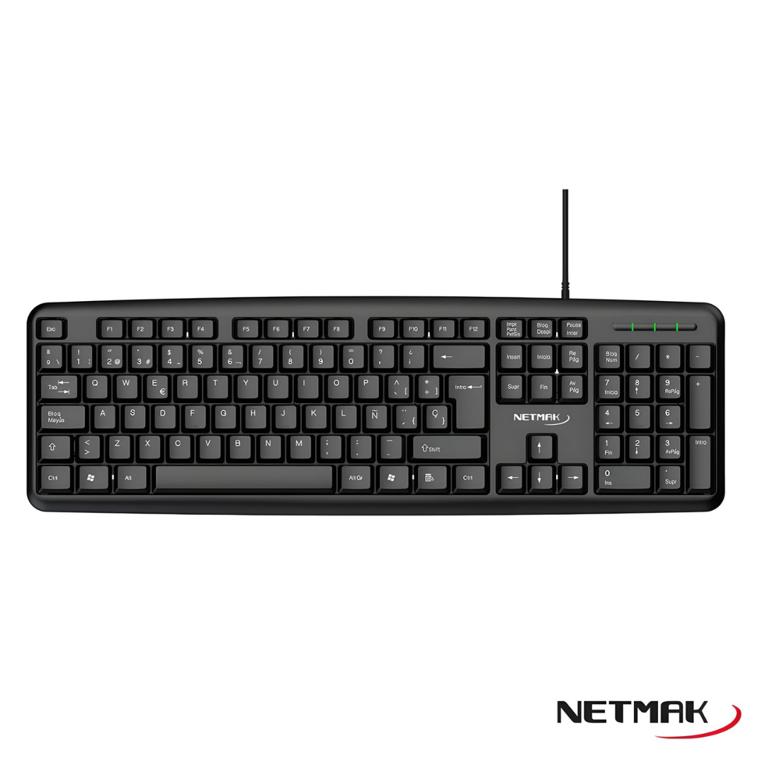 TECLADO USB NETMAK NM-KB586U