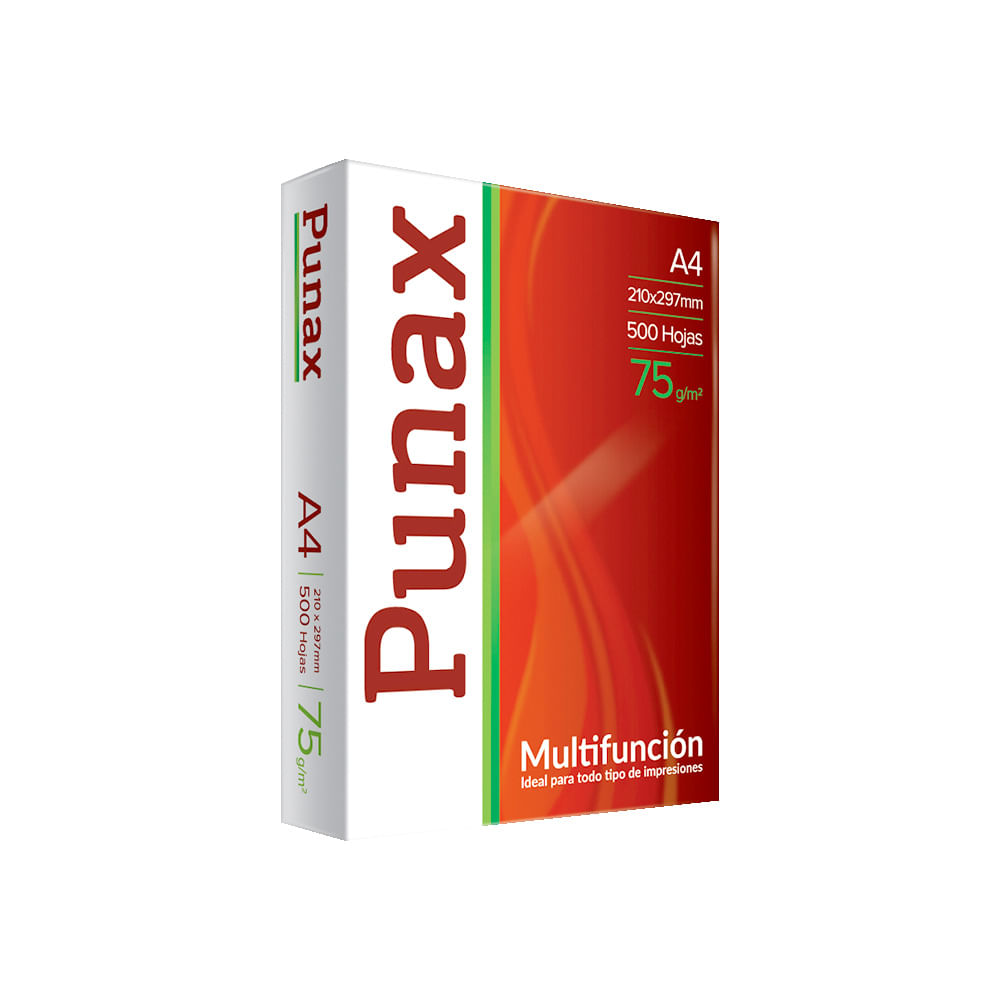 RESMA A4 75GRS. PUNAX